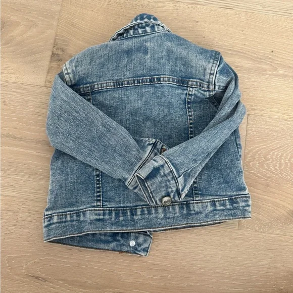 7 For All Mankind Light Blue Kids Jean Jacket - Picture 4 of 4
